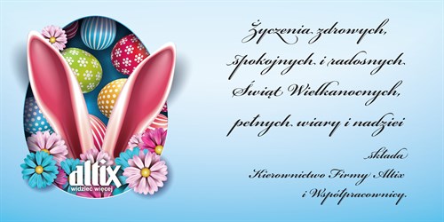 Zyczenia Wielkanoc Altix