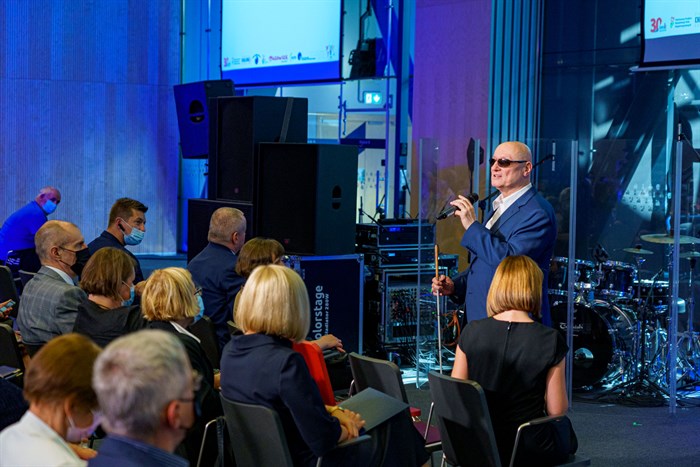 Zdjęcie Z Przemówienia Marka Kalbarczyka , Podczas REHA 2021.