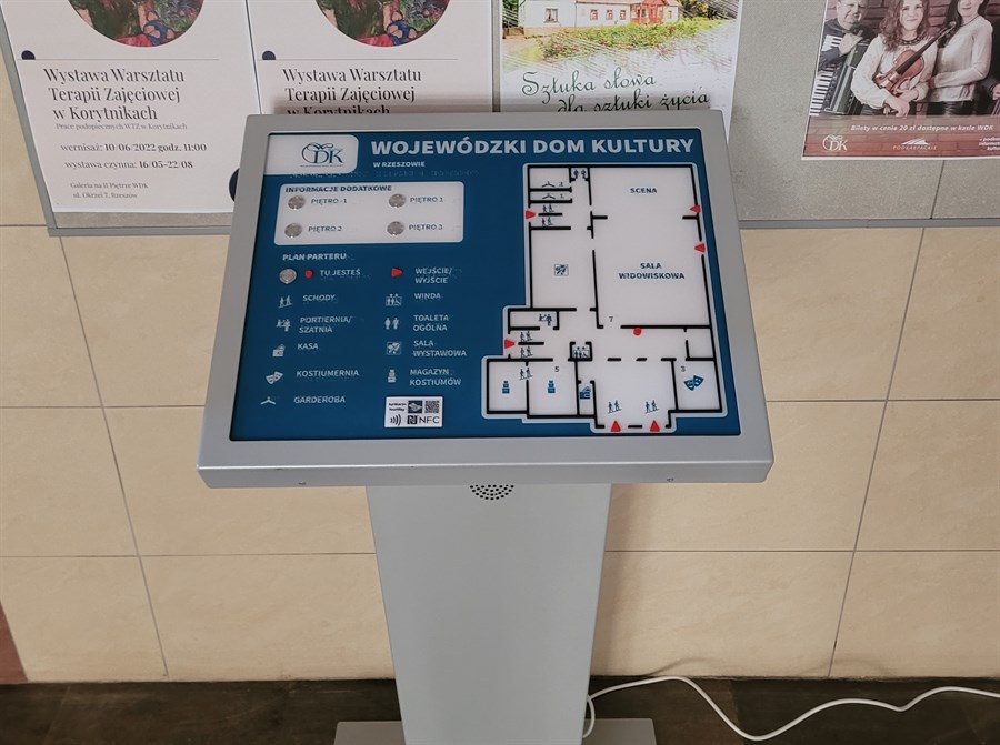 Udzwiekowiony Dotykowy Plan Informacyjny