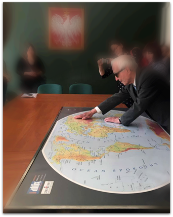 Mapa Świata Altix Laski