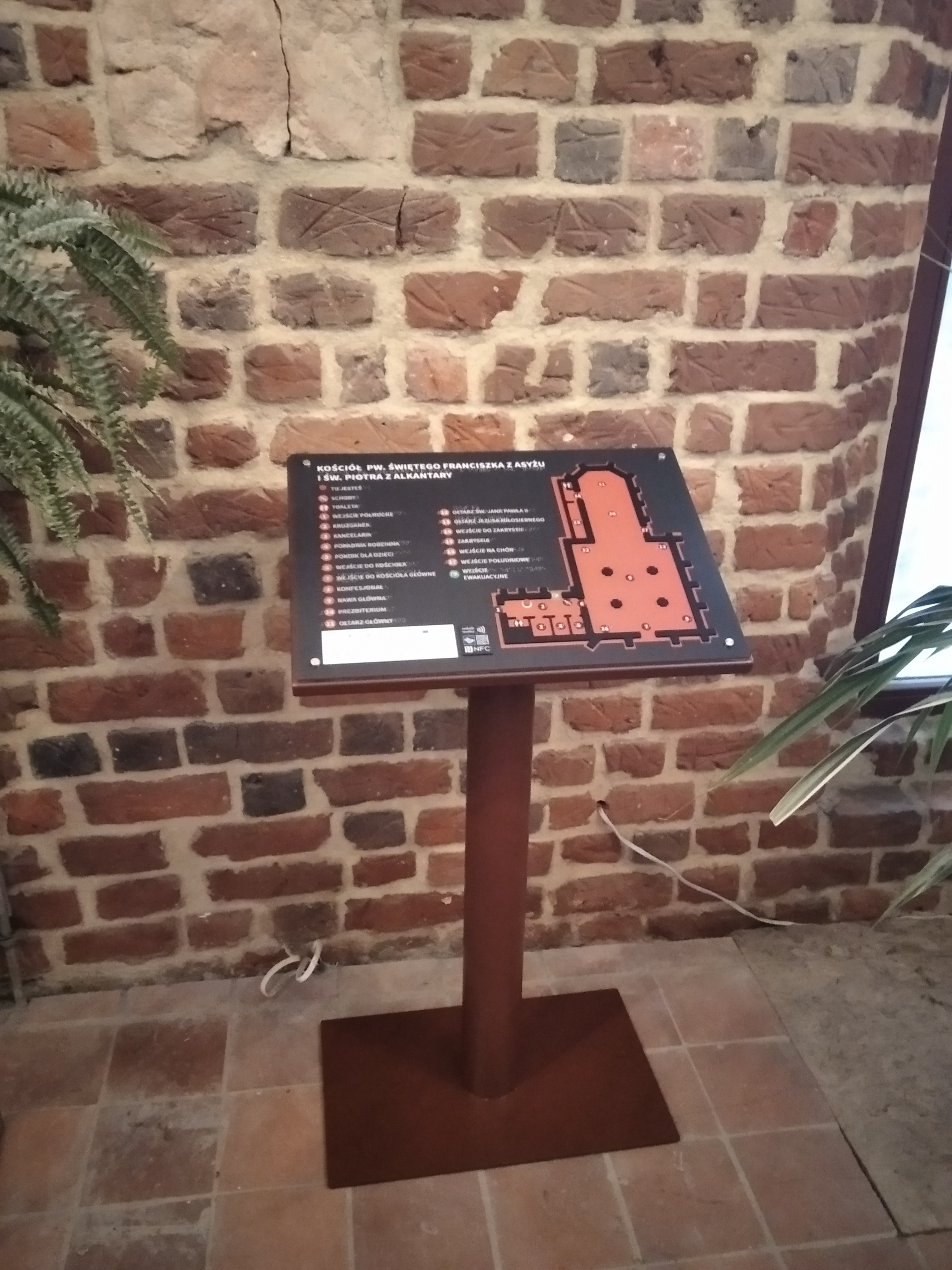Dotykowy Plan Informacyjny Kościoła W Namysłowie