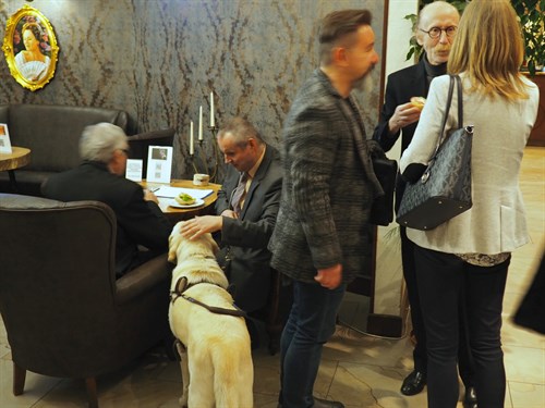 Paweł Wdówik , Pełnomocnik Rektora Ds . Osób Niepełnosprawnych UW Konferencja naukowa Nowocześni niewidomi i słabowidzący w dostosowanym dla nich świecie