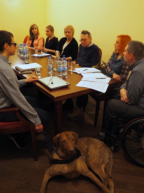 Panel Dyskusyjny 2 Konferencja naukowa Nowocześni niewidomi i słabowidzący w dostosowanym dla nich świecie