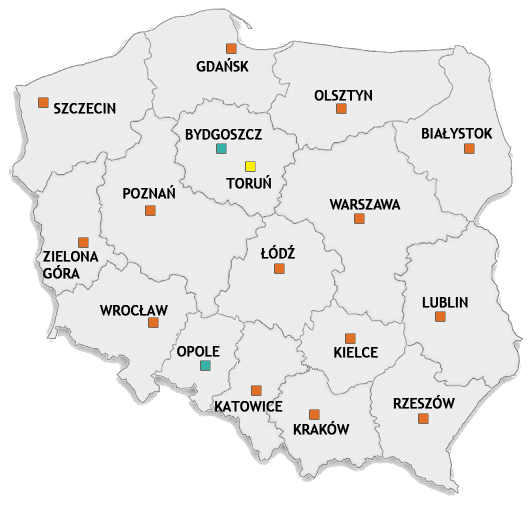Oddziały ALTIX w Polsce