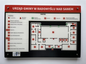 Dotykowy Plan Informacyjny UG Radomyśl Nad Sanem 