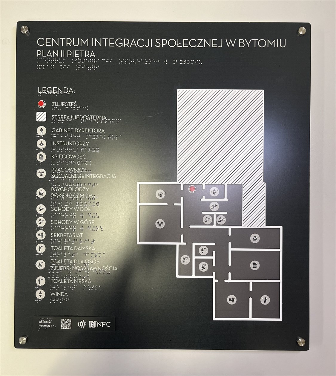 Tyflograficzny Plan 2 Pietra CIS W Bytomiu